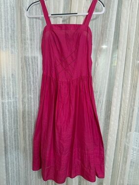 Cee Gee by Sue Wong Fuchsia Sleeveless Midi Sundress